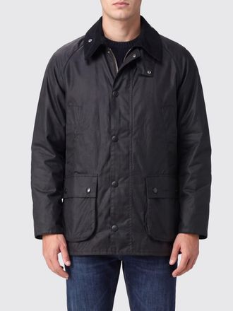 Barbour OS Bedale Waxed Cotton Jacket with Velvet Collar