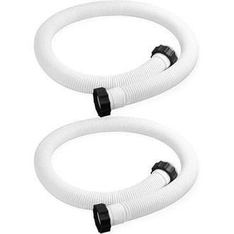 OEM Manguera De Piscina De 38 Mm (2 Unidades, 1,5 M) Para Bomba De Arena Y Sistema De Sal En Bomba De Filtrado Intensivo. Manguera De 38 Mm Para Bomba De 