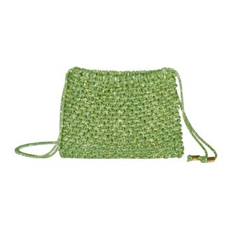 Hibourama Bags Clutches, female, Green, Size: ONE SIZE Penelope Medium