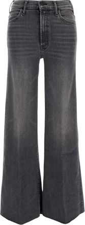 Mother Flare Jeans, female, Gray, W24, Roller Fray Jeans