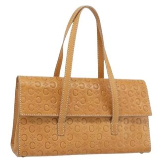 Celine Pre-owned Handbags, female, Beige, Size: ONE SIZE Pre-owned Vintage Hand Bag