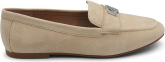 Ralph Lauren Su&egrave;de Loafers - Dames - Loafers - Beige - 41 EU - Su&egrave;de - Schoenen