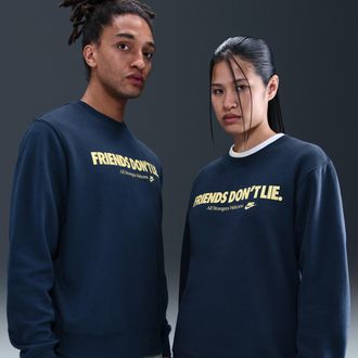 Nike Mens x Stranger Things Crew in Blue | IB5662-410