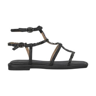 Alma En Pena Double Bracelet Flat Sandal