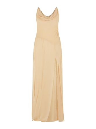 Blumarine Cream viscose dress