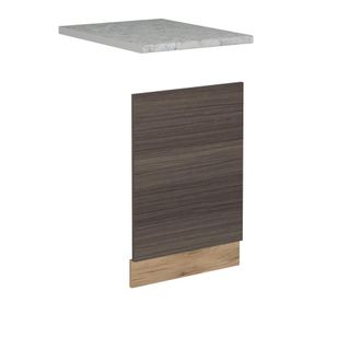 Vicco Frontal Para Lavavajillas R-line, Gris Noble, 45 Cm, Et M&aacute;rmol