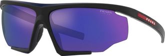 Prada Blue Violet Sport Mens Sunglasses PS 07YS 13K05U 76