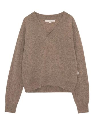 Remain V-neck sweater - women - Merino/Cashmere - S - Brown