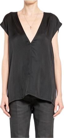 Rick Owens Tops, Dames, Zwart, S, Dylan Top