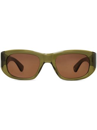 Garrett Leight Occhiali da sole oversize - Verde