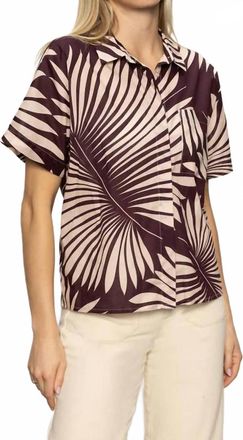 Sanctuary Sanc Souvenir Shirt In Mesa Palm