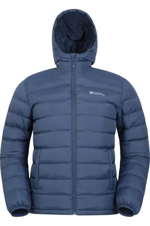 Mountain Warehouse Mens Seasons Faux Fur Lined Padded Jacket