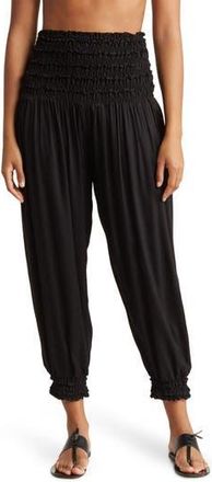 Boho Me Smocked Pants in Black at Nordstrom Rack, Size X-Small
