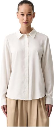 Joop Overhemden - Dames - Blouses & Shirts - Beige - Maat: XL Zijde