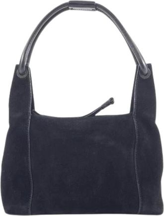 Gucci Pre-owned Shoulder Bags, female, Black, Size: ONE SIZE Pre-owned Vintage Shoulder Bag