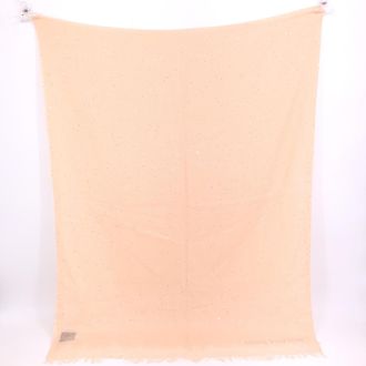 Louis Vuitton Pink Monogram Classic Shawl In Silk Womens Mix (Pre-Owned)