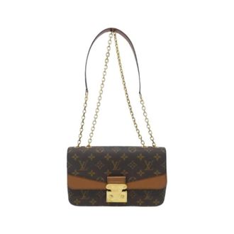 Louis Vuitton Pre-owned Vintage Schoudertas - Dames - Pre-owned - Bruin - Maat: ONE Size