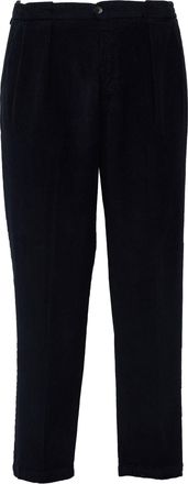BRIGLIA 1949 Portobello Washed Pleated Velvet Pants