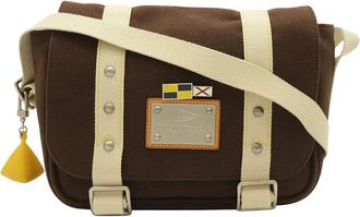 Louis Vuitton Brown Canvas Antigua Line Busas Pm (Authentic Pre-Loved)