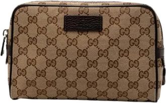 Gucci Pre-owned Belt Bags, female, Brown, Size: ONE SIZE Pre-owned Vintage Belt Bag