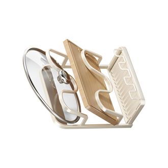 OEM Tapa Y Soporte Para Cacerola De Doble Capa - Blanco