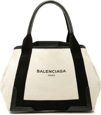 Balenciaga Pre-owned Balenciaga Canvas Navy Cabas Tote S Ladies I3NAGZEAHKV9HQXW