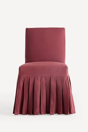 Anthropologie Layla Ruffle Slipcover