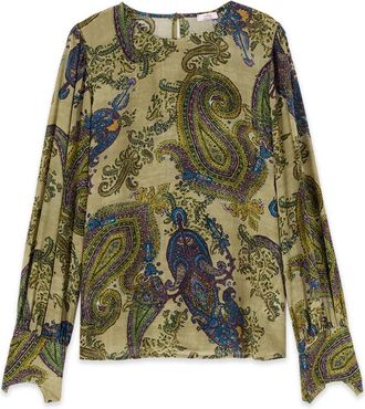Oltre Blouses - Dames - Blouses - Groen - L - Overhemden