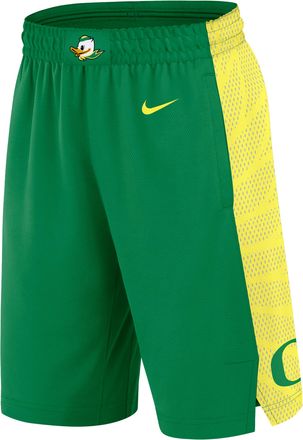Nike Oregon Replica Nike Mens Dri-FIT College Basketball Shorts in Green | NCBS0DANUON-H45