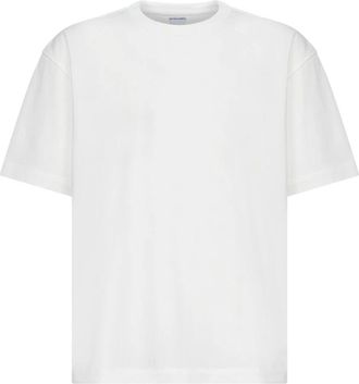 Bottega Veneta Pima Cotton Pocket T-Shirt - Heren - T-shirts - Wit - M - Katoen - Tops