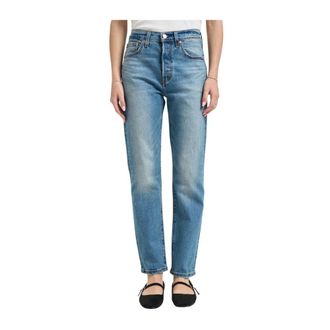 Levi's Dames, Jeans, Blauw, Maat: W29 Katoen