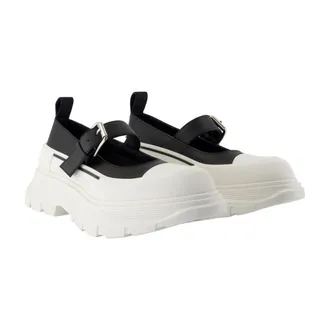 Alexander McQueen Tread Slick Mary Jane - White