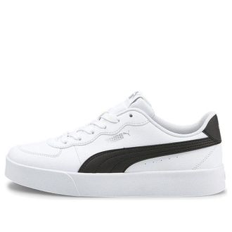 Puma (WMNS) PUMA Skye Clean Casual Board Shoes White/Black 380147-04