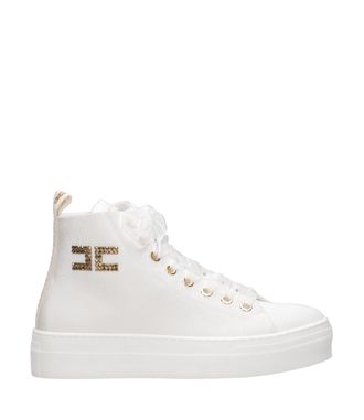 Elisabetta Franchi Sneakers Wei&szlig;