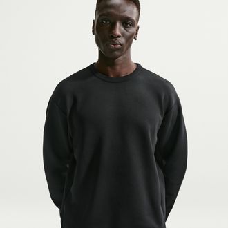 Nike Mens 24.7 ImpossiblySoft Dri-FIT Crew in Black | HQ6964-010