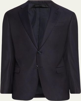 Giorgio Armani Mens Wool and Cashmere Soft Two-Piece Suit