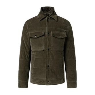 Windsor Giacca trapuntata in velluto a coste - - Jackets - Uomo - Verde - XL