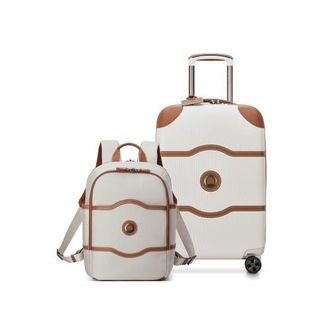 DELSEY Paris Chatelet Air 2.0 2-Piece Luggage Set Carry-On & Backpack in Angora at Nordstrom