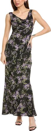 Norma Kamali Deep Drape Neck Gown