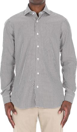 Barba Culto Line Cotton Striped Shirt