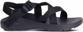 Chaco Mens Z Cloud Sandal In Solid Black