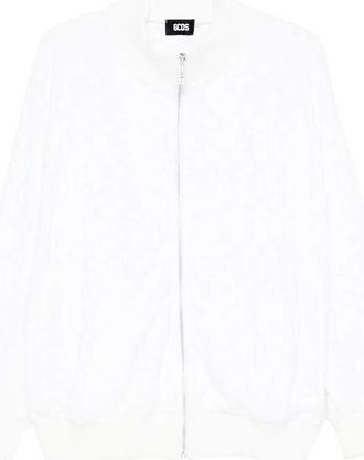 GCDS Textured Zip-fastening Jacket