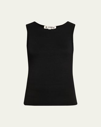 Éterne Sleeveless Crewneck Top