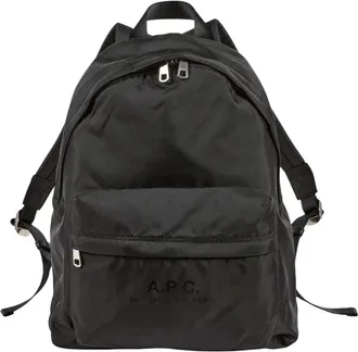 A.P.C. Backstage Small Backpack - Heren - Rugzakken - Zwart - ONE Size - Tassen