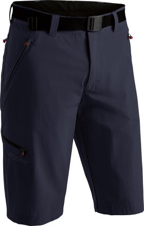 Maier Sports Bermudas MAIER SPORTS Nil Bermuda, Herren, Gr. 46, Normalgr&ouml;ssen, blau (dunkelblau), 90% Polyamid, 10% Elasthan, Hosen Bermudas, kurze Herren Wanderho