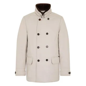 Moorer Hombre, Abrigos, Beige, Talla: M