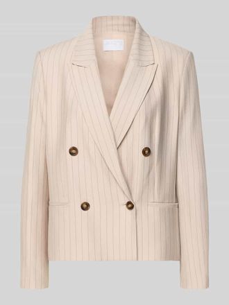 Jake*s Regular Fit Blazer mit Reverskragen in Sand, Gr&ouml;&szlig;e 32