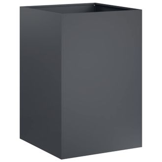 vidaXL Macetero De Jard&iacute;n Gris Antracita 40 X 40 X 75 Cm Vidaxl