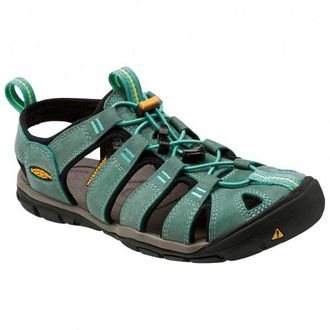 Keen Clearwater CNX Leather Sandalen f&uuml;r Damen | schwarz