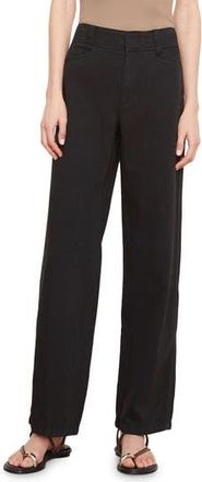 Vince High Waist Wide Leg Pants in Black at Nordstrom Rack, Size 10